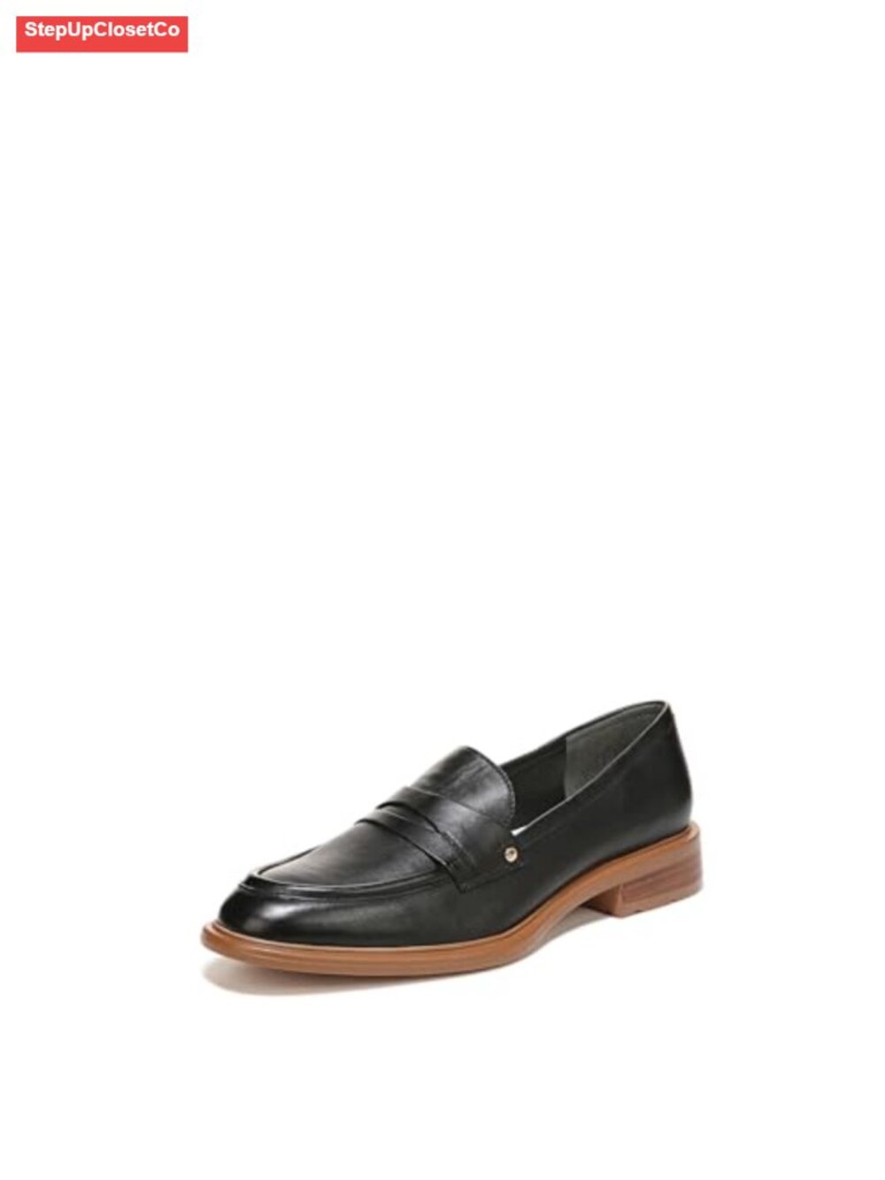 Franco Sarto Women's Edith Slip-On Loafers - Leather, Block Heel